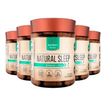 Kit 5 Natural Sleep Nutrify 60 Cápsulas