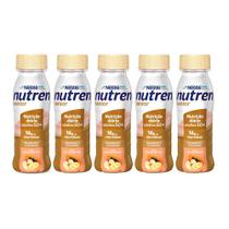 Kit 5 Nutren Senior Complemento Alimentar Mix de Frutas 200ml