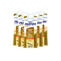 Kit 5 Nutren Senior Zero Lactose Sabor Baunilha com16g de Proteínas 200ml