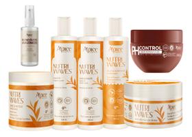 Kit 5 Nutri Waves + Ph Control + Blend De Óleos Apice
