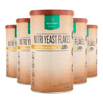 Kit 5 Nutri Yeast Flakes Nutrify 300g