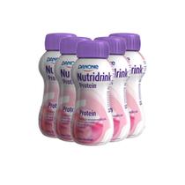 Kit 5 Nutridrink Protein Morango 200ml