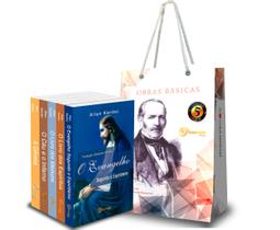 Kit 5 Obras Básicas de Allan Kardec com Sacola