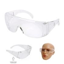 Kit 5 óculos Proteção Segurança Sobrepor Incolor Anti Risco - UN / 5