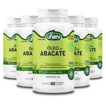 Kit 5 Óleo de Abacate Unilife 60 Cápsulas