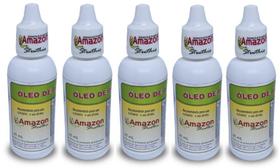 Kit 5 Oleo De Avestruz Amazon Struthio - 35ml