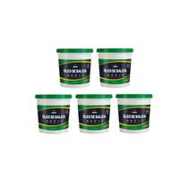 Kit 5 Óleo De Baleia 900ml Vbrasil Multi Uso Vbrasil Original