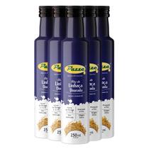 Kit 5 Óleo de Linhaça Dourada Extra Virgem Pazze 250ml