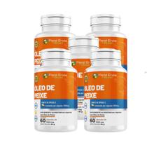 Kit 5 Óleo de Peixe Ômega 3 1000mg 5x60 cps Floral Ervas do Brasil Kit 5 Óleo de Peixe Ômega 3 1000mg 5x60 cps Floral Ervas do Brasil