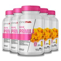 Kit 5 Óleo de Prímula ClinicMais 60 Cápsulas