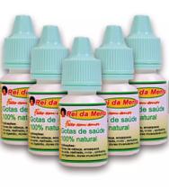 Kit 5 Óleo Especial de Menta Rei da Menta 100% Natural Super Forte