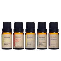 Kit 5 Óleo Essencial Via Aroma 100% Puro e Natural - Aromaterapia