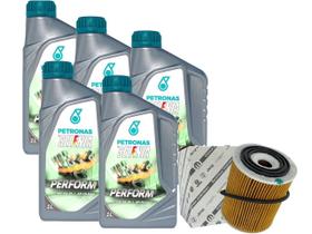 Kit 5 Óleo Filtro Argo Cronos Strada Punto Bravo Etorq 1.8 16v