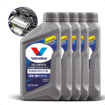 Kit 5 Óleo Motor 5W30 Premium Protection 946ml Valvoline Sintético API SN SP