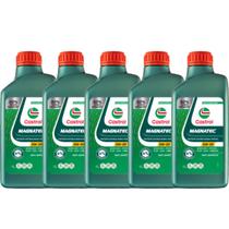 Kit 5 Óleo Motor 5w30 Sintético Api Sp Castrol Magnatec 1L Kit 5 Óleo Motor 5w30 Sintético Api Sp Castrol Magnatec 1L