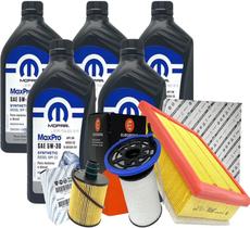 Kit 5 Óleo Original 5w30 + Filtros Ar/Óleo/Combustível Originais Toro Renegade Compas 2.0 16v Diesel