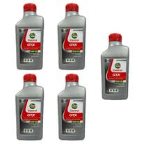 Kit 5 Óleos Castrol Gtx Ultraclean 10w40 Semissintético 1l