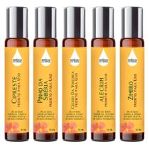 Kit 5 Óleos Roll On - Conexão Natureza - Pronto Para Uso Kit 5 Óleos Roll On - Conexão Natureza - Pronto Para Uso