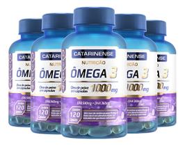 Kit 5 Ômega 3 Catarinense 1000mg