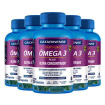 Kit 5 Ômega 3 Concentrado Catarinense 120 capsulas Kit 5 Ômega 3 Concentrado Catarinense 120 capsulas