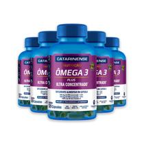 Kit 5 Ômega 3 Plus Ultra Concentrado Catarinense 120 Cápsulas Kit 5 Ômega 3 Plus Ultra Concentrado Catarinense 120 Cápsulas