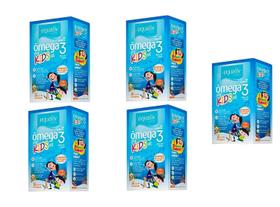 Kit 5 Omega 3 Pro Kids Oil 30 Caps Mast Uso Pediatrico - Equaliv