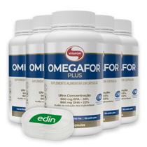 KIT 5 Omegafor Plus 120 Cápsulas Vitafor KIT 5 Omegafor Plus 120 Cápsulas Vitafor
