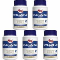 Kit 5 omegafor plus 60 capsulas - VITAFOR