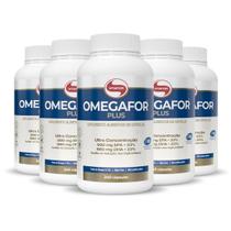 Kit 5 Omegafor Plus Vitafor 240 Cápsulas