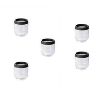 Kit 5 Organizador de Alimentos Gire e Trave Empilhável 550ML