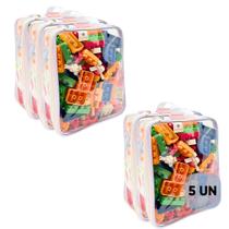 Kit 5 Organizadores de Brinquedo de Praia Quarto Armário Bagagem Viagem Frasqueira PVC
