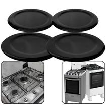 Kit 5 ou Kit 4 Tampas Espalhadores de Boca De Fogão Esmaltec Jade Kit 5 ou Kit 4 Tampas Espalhadores de Boca De Fogão Esmaltec Jade