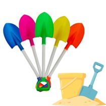 Kit 5 Pá De Areia Radical Infantil Brinquedo Criança Praia Kit 5 Pá De Areia Radical Infantil Brinquedo Criança Praia