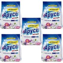 kit 5 pacote de sabão de 800GR Multiação Àpyce
