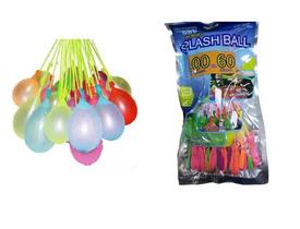 Kit 5 Pacotes Bexigas Balão Encher De Água 100Un Splash Ball