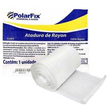 Kit 5 Pacotes De Atadura De Rayon 7,5Cmx5M Estéril Polarfix