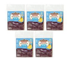 Kit 5 Pacotes de Banana Zero Adição de Açúcar 180g DaColônia