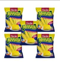 Kit 5 Pacotes de Flocão Cuscuz de Milho Maratá 500g Kit 5 Pacotes de Flocão Cuscuz de Milho Maratá 500g