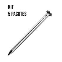 Kit 5 Pacotes de Pregos 15 X 15 Aco 500un - Ancora Kit 5 Pacotes de Pregos 15 X 15 Aco 500un - Ancora