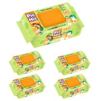 Kit 5 Pacotes Lenço Umedecido Pic Nic Family Toalha Baby E Pet Com 700 Unidades Kit 5 Pacotes Lenço Umedecido Pic Nic Family Toalha Baby E Pet Com 700 Unidades