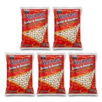 Kit 5 pacotes Ovinhos Amendoim Verinha 1005G Polvilho Sabor Tradicional Petisco Kit 5 pacotes Ovinhos Amendoim Verinha 1005G Polvilho Sabor Tradicional Petisco