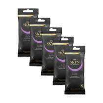 Kit 5 Pacotes Preservativo SKYN Elite C/ 6 Unidades Cada