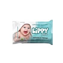 Kit 5 Pacotes Toalha Umedecida Lippy Plus Premium com 250 toalhas