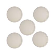 Kit 5 Paineis Led Plafon Sobrepor Redondo 18W 4000K 1200 Lúmens Pix Luz Branca Neutra Bivolt Corpo Aluminio IP20 21x21 T Kit 5 Paineis Led Plafon Sobrepor Redondo 18W 4000K 1200 Lúmens Pix Luz Branca Neutra Bivolt Corpo Aluminio IP20 21x21 T