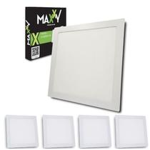 Kit 5 Painéis Plafon Led Embutir Quadrado 18w Frio (6500K) Kit 5 Painéis Plafon Led Embutir Quadrado 18w Frio (6500K)