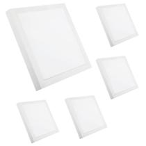 Kit 5 Painel LED 24W Sobrepor Quadrado 30cm 6500K Luz Fria Potente e Econômica Kit 5 Painel LED 24W Sobrepor Quadrado 30cm 6500K Luz Fria Potente e Econômica