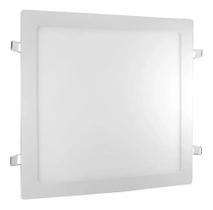 Kit 5 Painel Plafon Embutir Led Slim 20x20 18w Quadrado Estrutura Branco Luz 6000k Branco Frio 127/220v