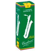 Kit 5 Palhetas Sax Baritono 2,5 Java Sr3425 Vandorem 1423