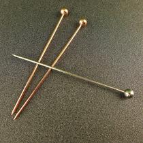 Kit 5 Palitos Para Petisco Bola Cocktail Pick Para Bartender