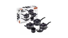 Kit 5 Panelas Antiaderente Perfect Eirilar Preto/Grafite Kit 5 Panelas Antiaderente Perfect Eirilar Preto/Grafite